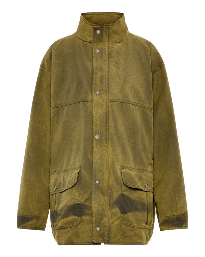 Maison Margiela Ausgeblichener Jagdmantel - Grün Grün