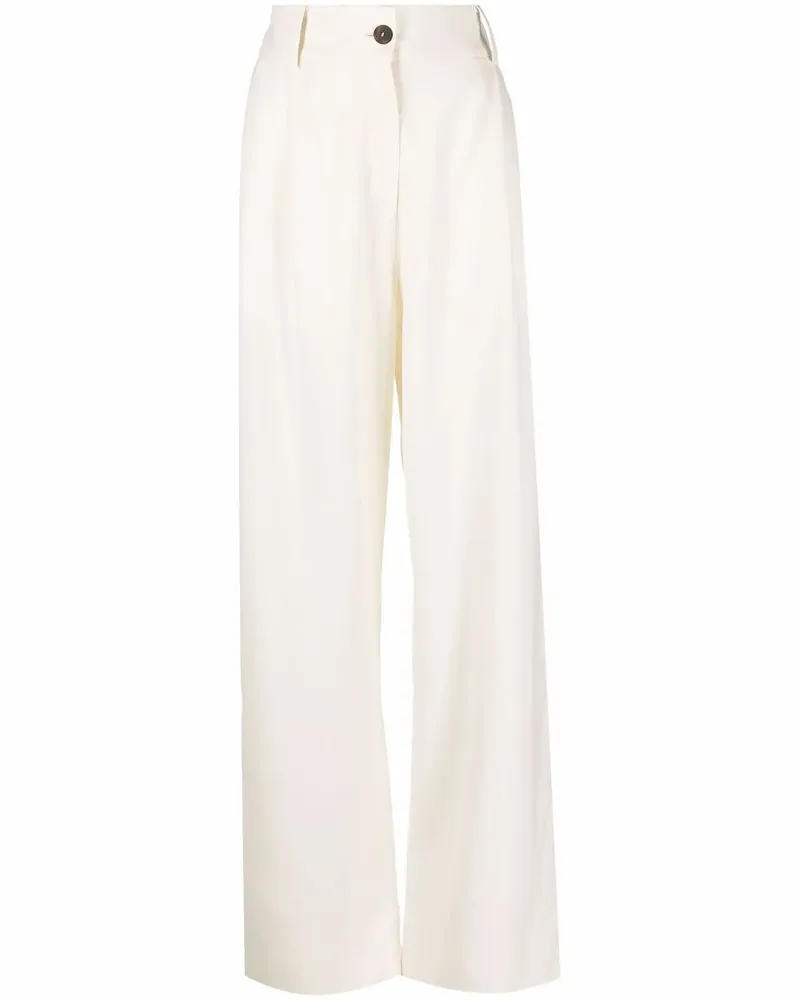 Studio Nicholson Taillenhose mit geradem Bein - Nude Nude