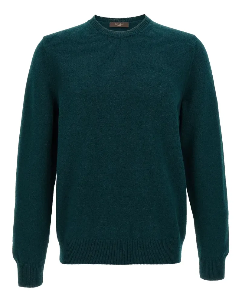 Zanone Pullover mit rundem Ausschnitt - Grün Grün