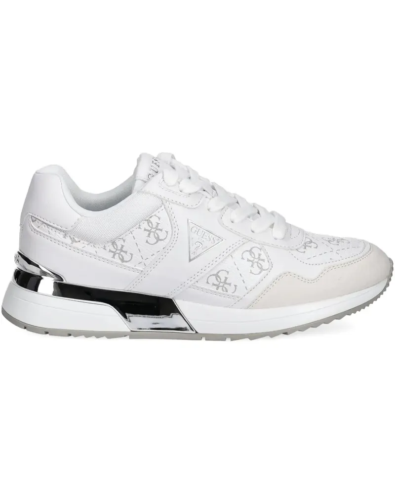 Guess Mickay 4G logo-print low-top sneakers - Weiß Weiß