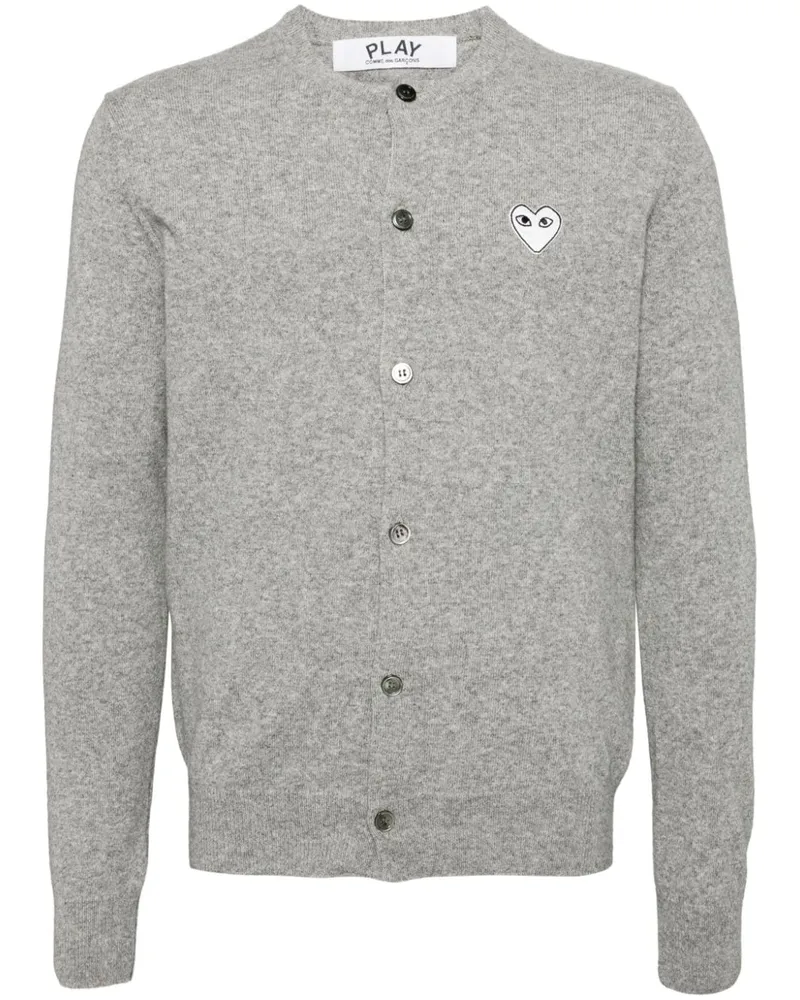 Comme des Garçons Klassischer Cardigan - Grau Grau