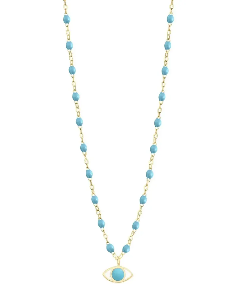 Gigi Clozeau 18kt Gelbgoldhalskette mit Perlen Gold