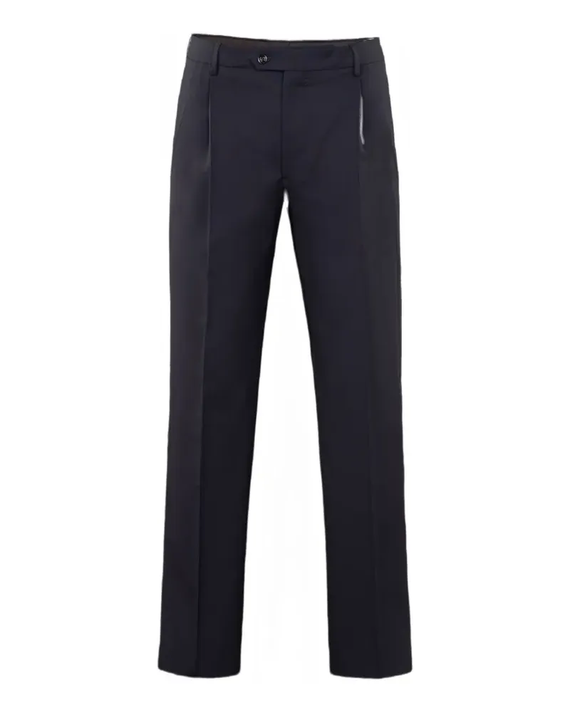 MOORER Jarvis pleated trousers - Blau Blau