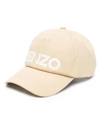 Kenzo Baseballkappe mit Logo-Print Nude