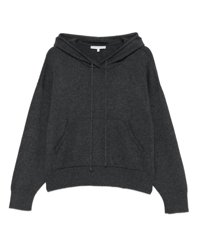 Antonelli Firenze Hoodie mit Kängurutasche - Schwarz Schwarz