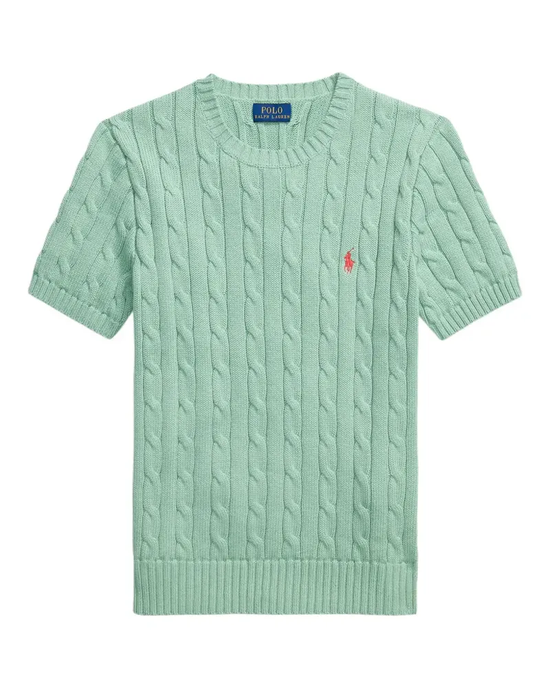 Ralph Lauren Pullover mit Zopfmuster - Grün Grün