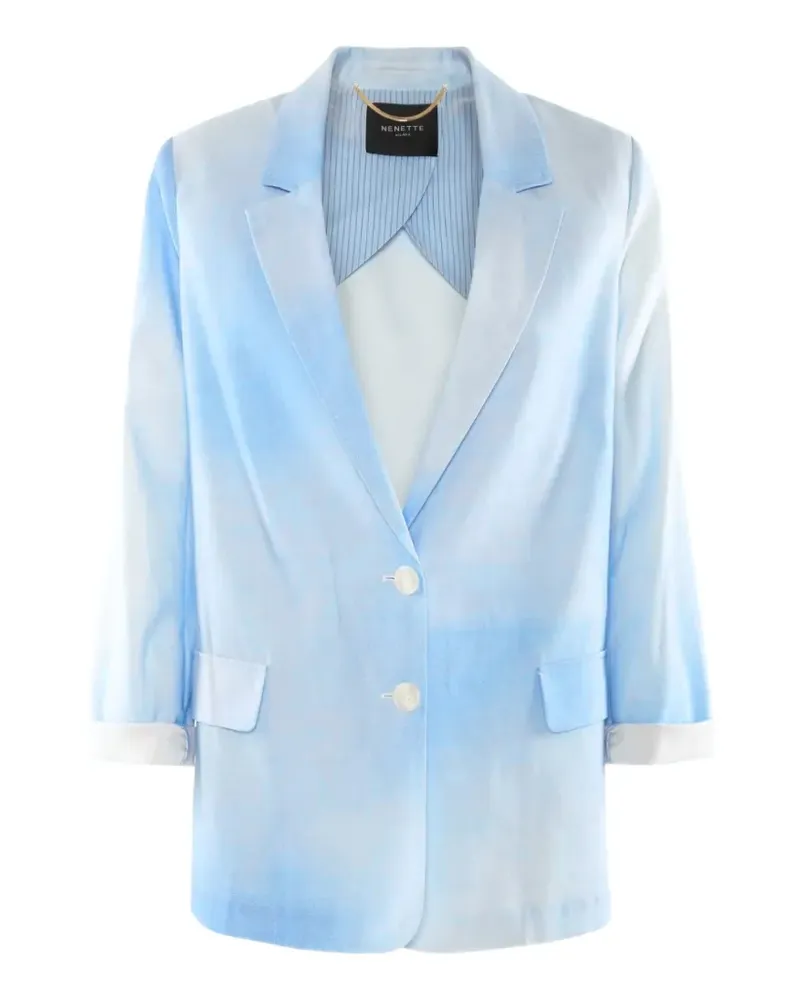 NENETTE Bex Blazer mit steigendem Revers - Blau Blau