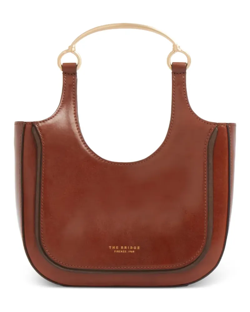 The Bridge Handtasche aus Leder - Braun Braun