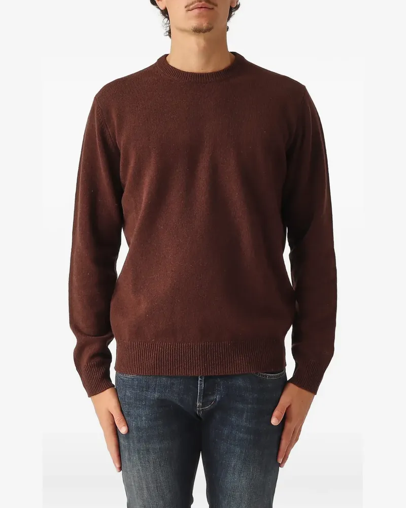 MC2 Saint Barth Pullover mit Rundhalsausschnitt - Braun Braun