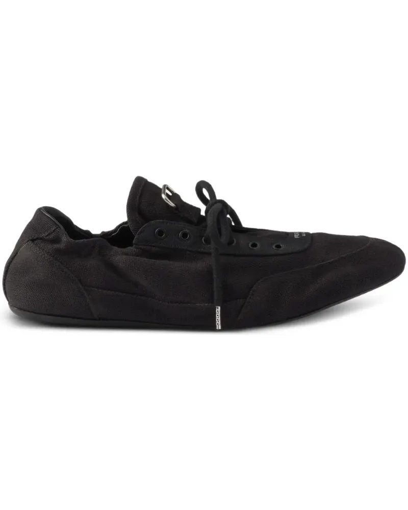 Prada Collapse canvas sneakers - Schwarz Schwarz