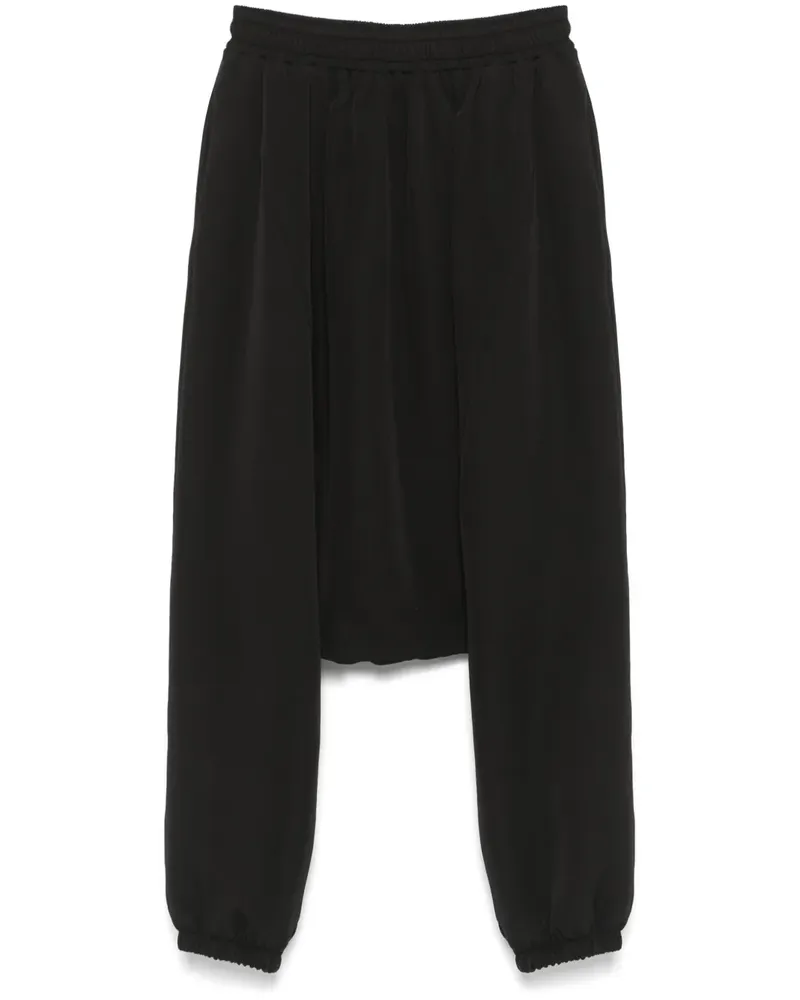 ALCHEMY Hose mit tiefem Schritt - Schwarz Schwarz