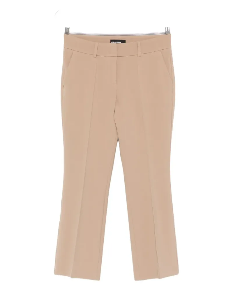 Cambio Farah Hose mit Ziernaht - Nude Nude