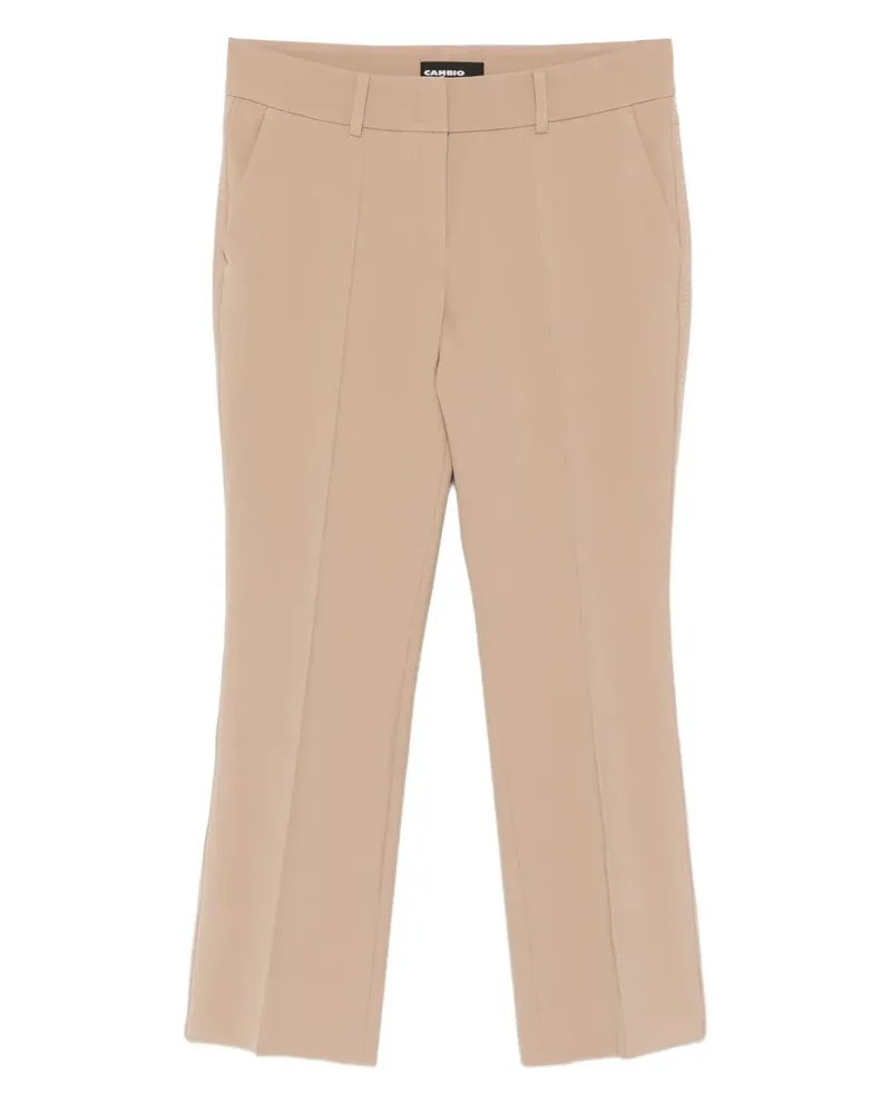 Cambio Farah Hose mit Ziernaht - Nude Nude