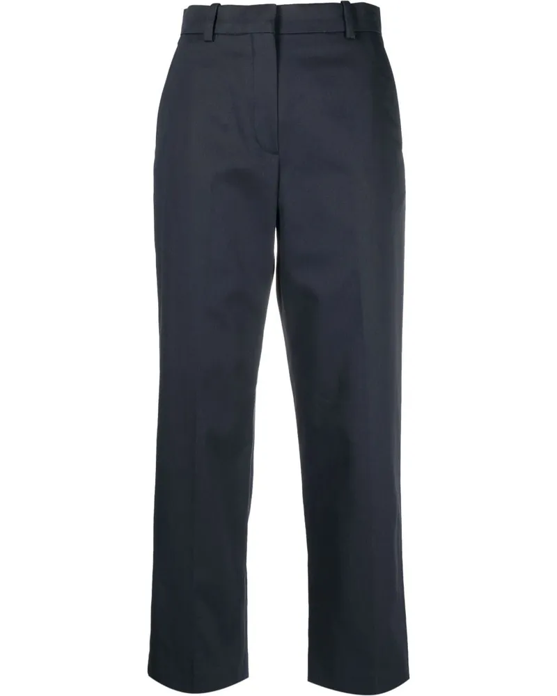 Kenzo Klassische Cropped-Hose - Blau Blau