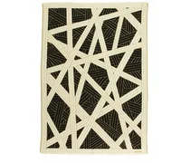 Decke mit geometrischem Print
