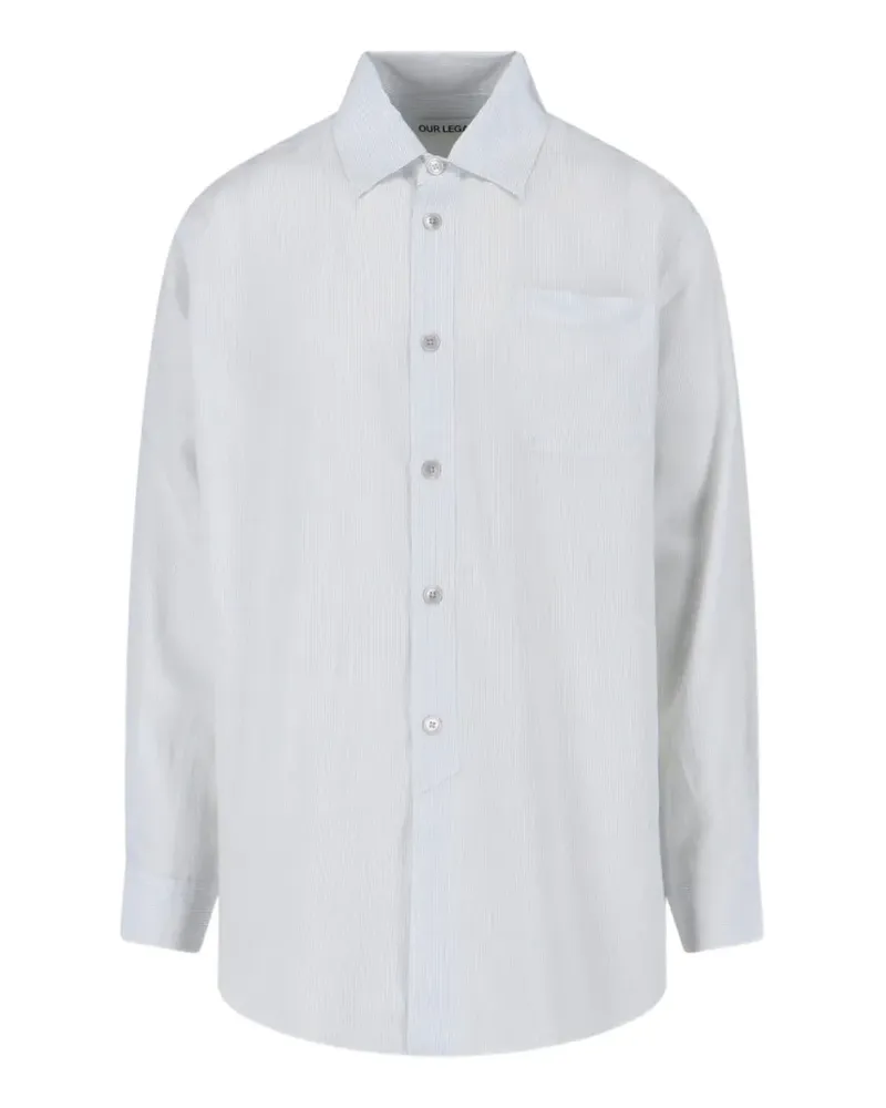 Our Legacy long-sleeve shirt - Weiß Weiß