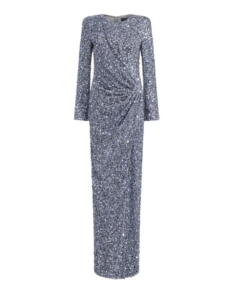 Jenny Packham Marie sequin-embellished gown - Grau Grau
