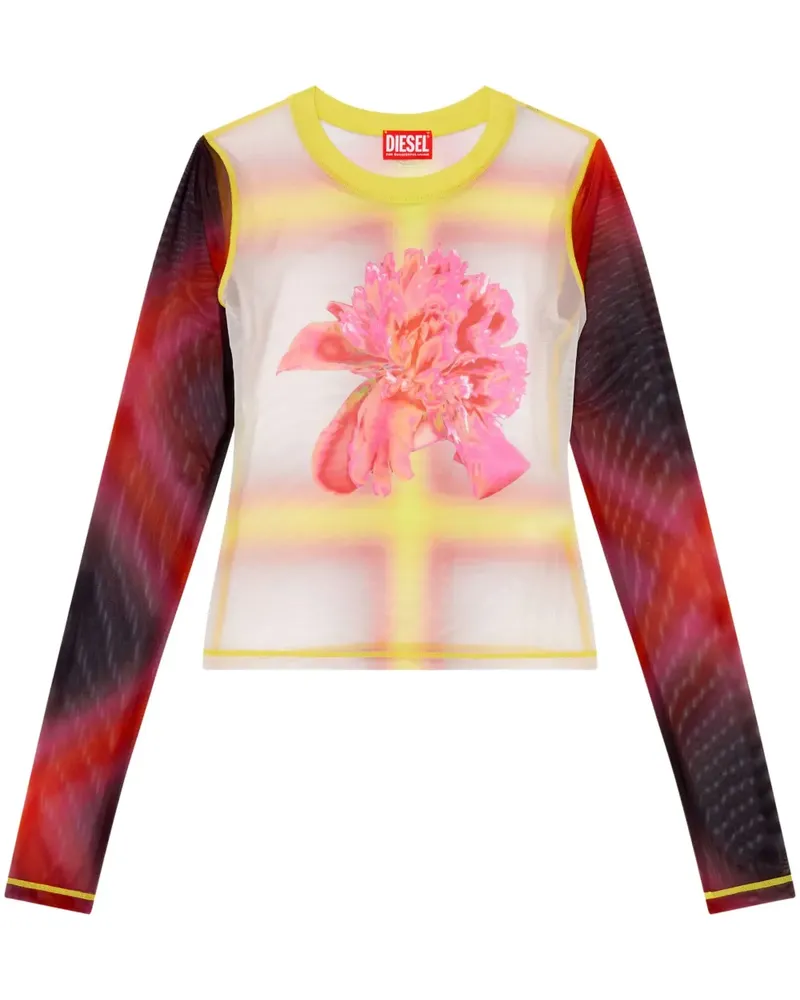 Diesel T-Sielito-L1 Oberteil - Rosa Rosa