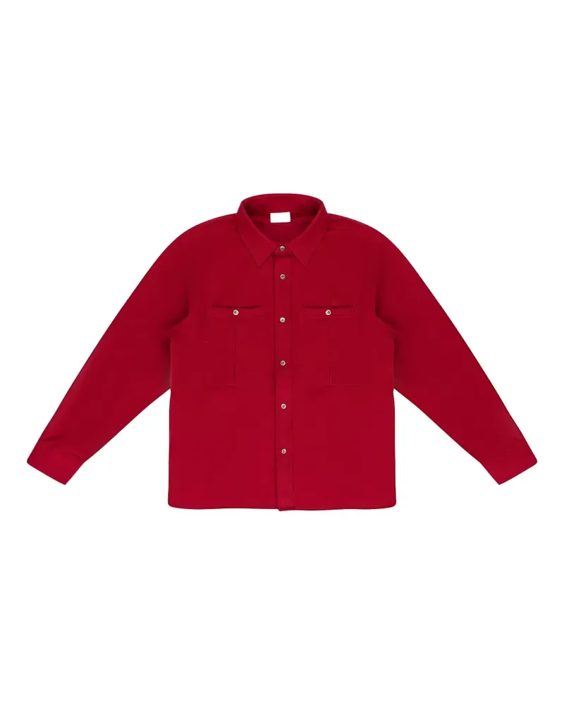 Aimé Leon Dore cashmere field shirt - Rot Rot