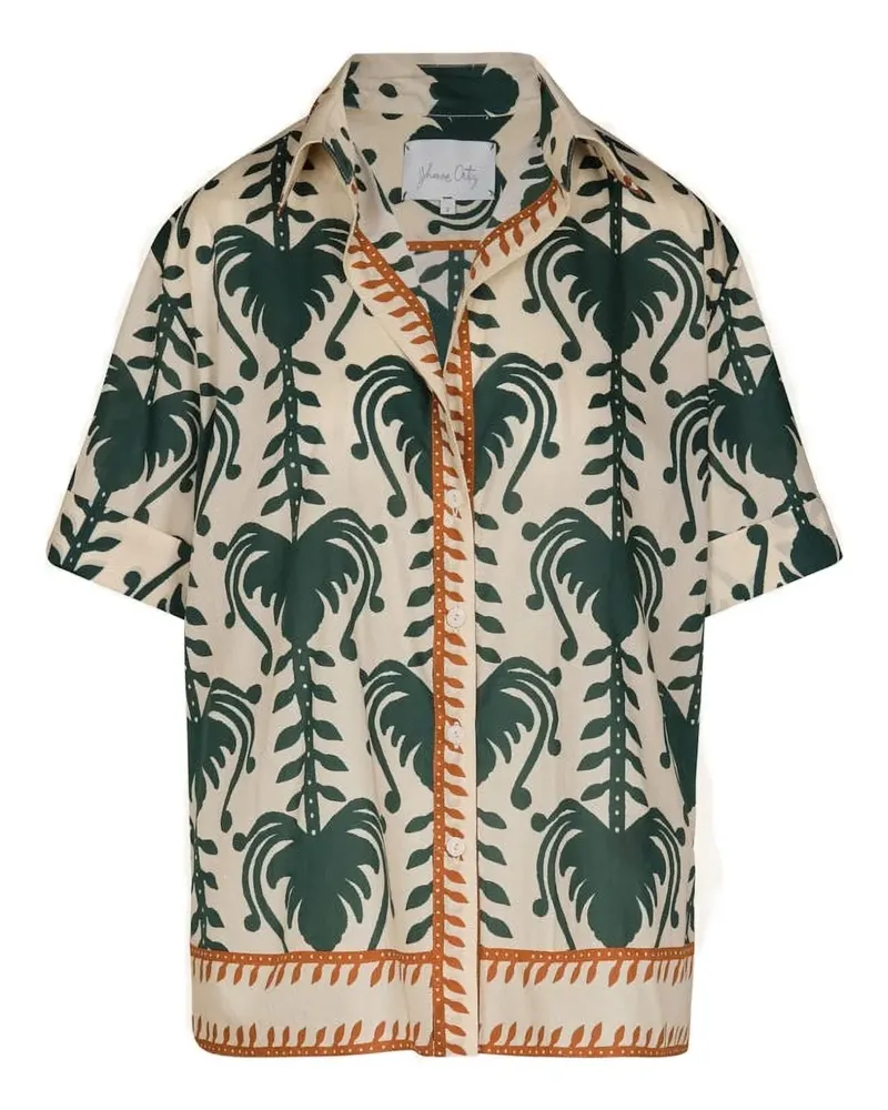 Johanna Ortiz Salty Promises Hemd mit Print - Nude Nude