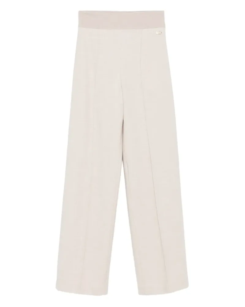 AGNONA Hose mit elastischem Bund - Nude Nude