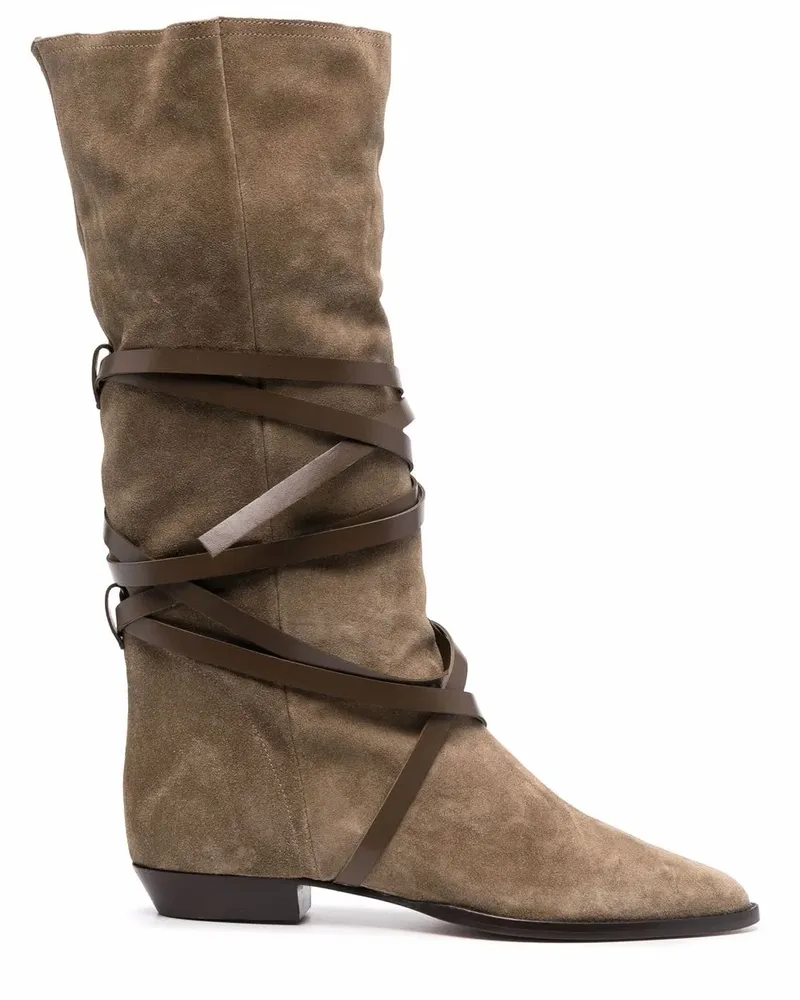Isabel Marant Klassische Stiefel - Nude Nude