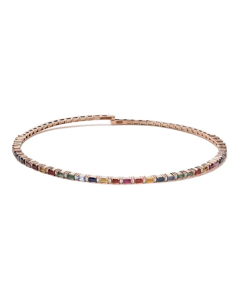 Suzanne Kalan 18kt 'Rainbow' Rotgoldchoker Rosa