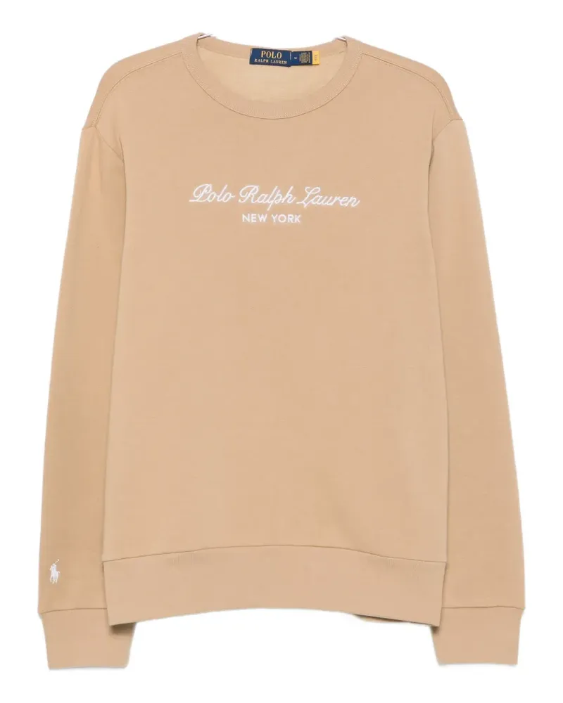 Ralph Lauren logo-print sweatshirt - Nude Nude