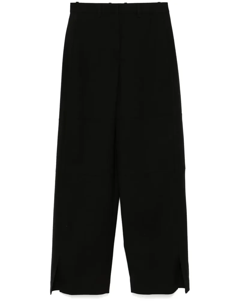 Jil Sander Klassische Hose - Schwarz Schwarz