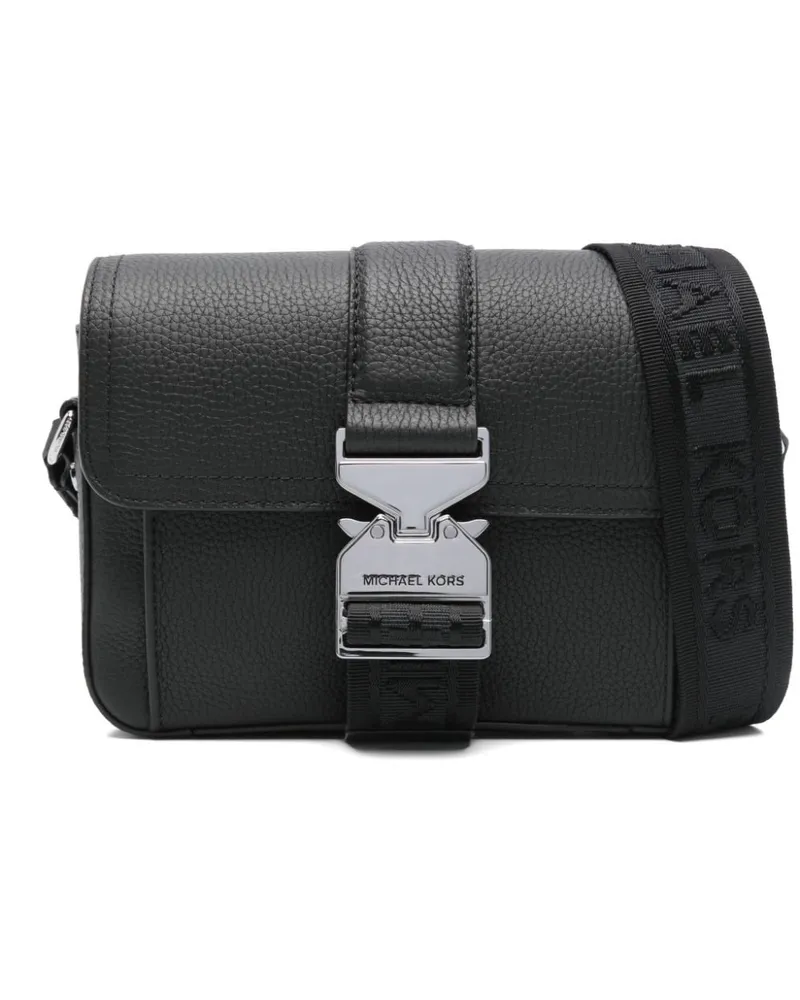 Michael Kors Hudson Kuriertasche - Schwarz Schwarz