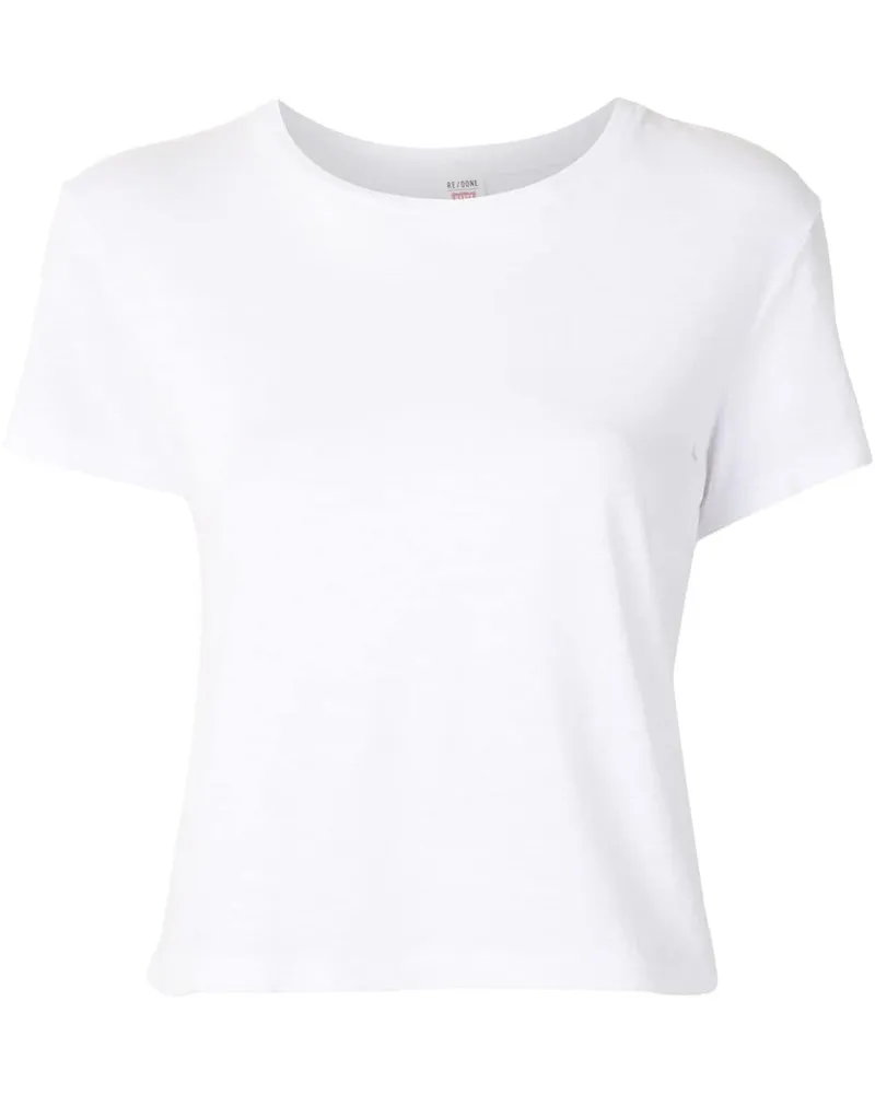 RE/DONE 1950s Boxy T-Shirt - Weiß Weiß
