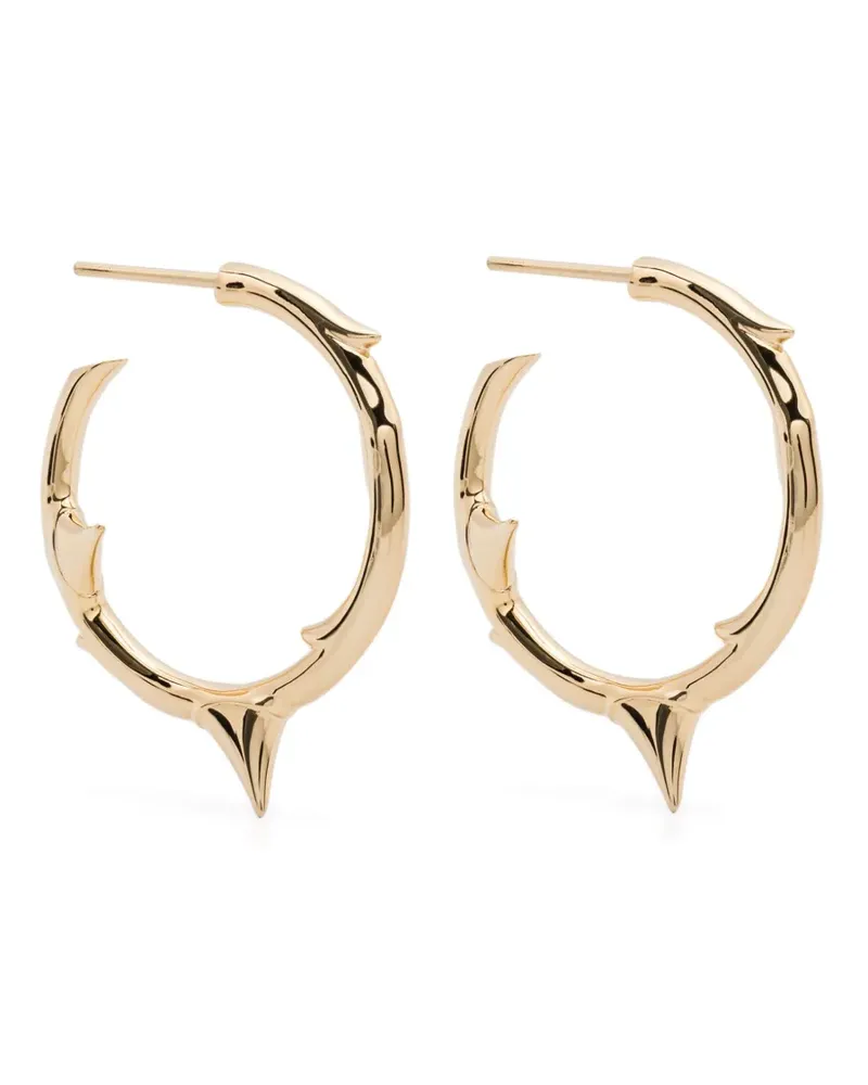 Shaun Leane Mittelgroße Rose Thorn Creolen - Gold Gold