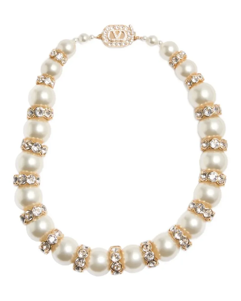 Valentino Garavani Hypergoutte VLogo Signature Halskette - Gold Gold