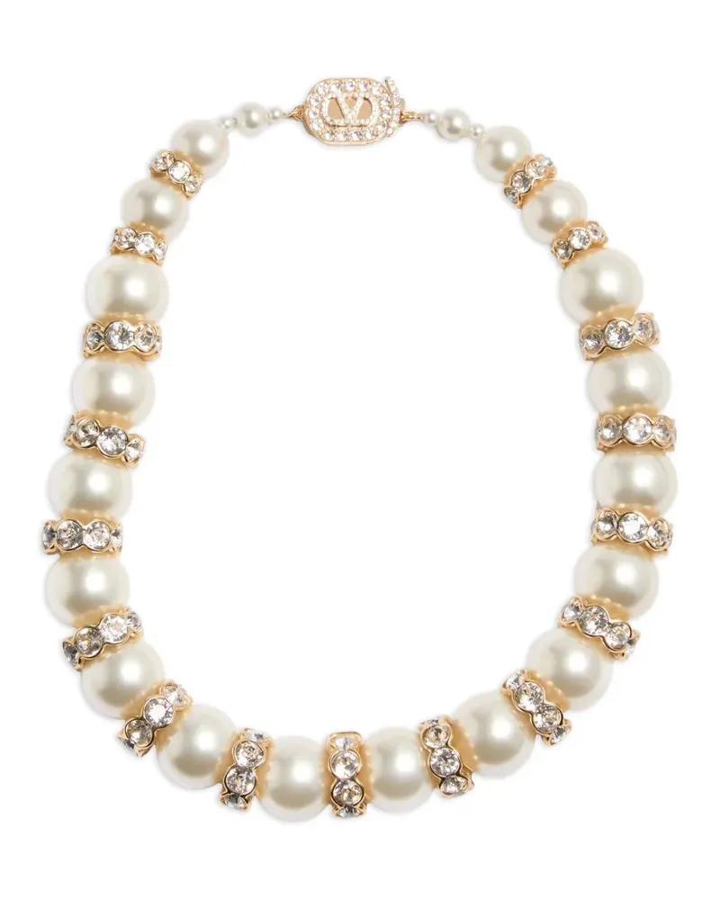 Valentino Garavani Hypergoutte VLogo Signature Halskette - Gold Gold