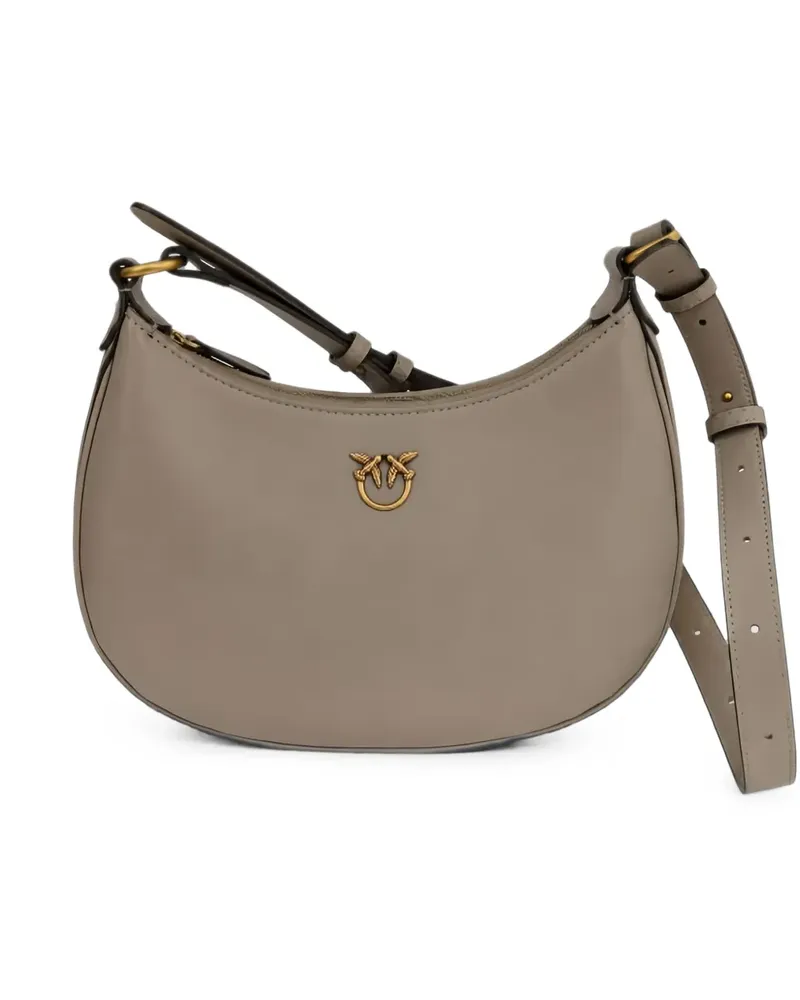 Pinko small shoulder bag Love bag half moon simply - Nude Nude