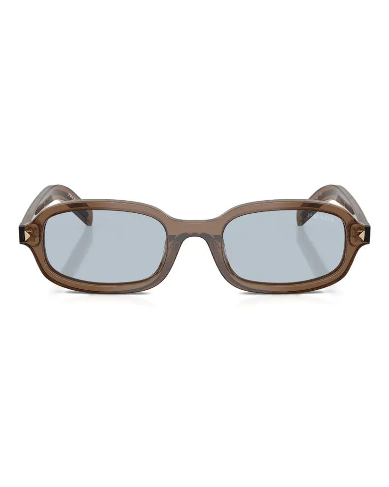 Prada rectangle-frame sunglasses - Braun Braun