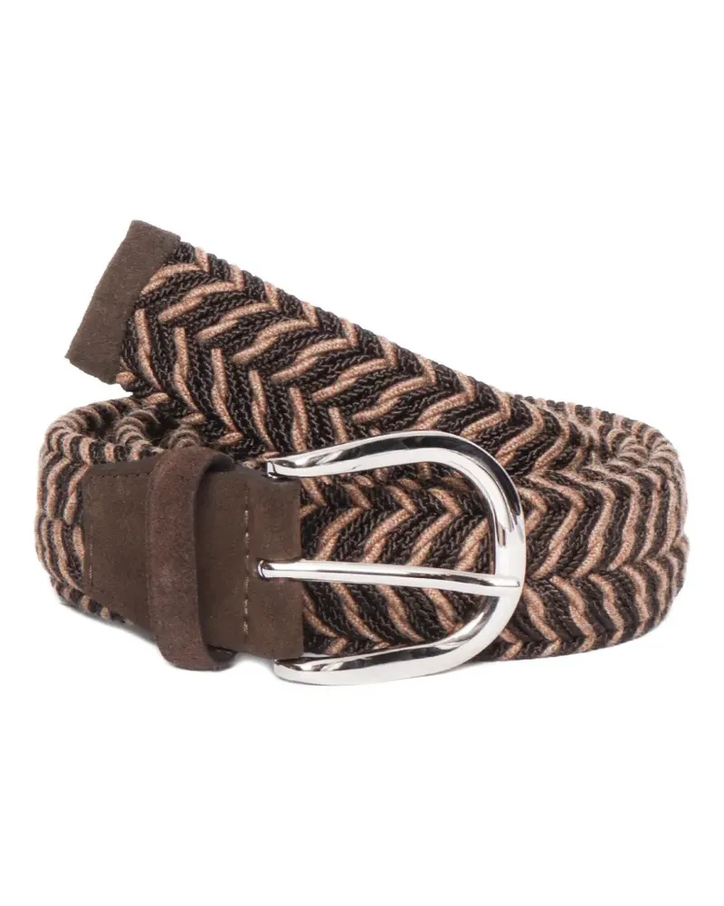 Orciani braided belt - Braun Braun