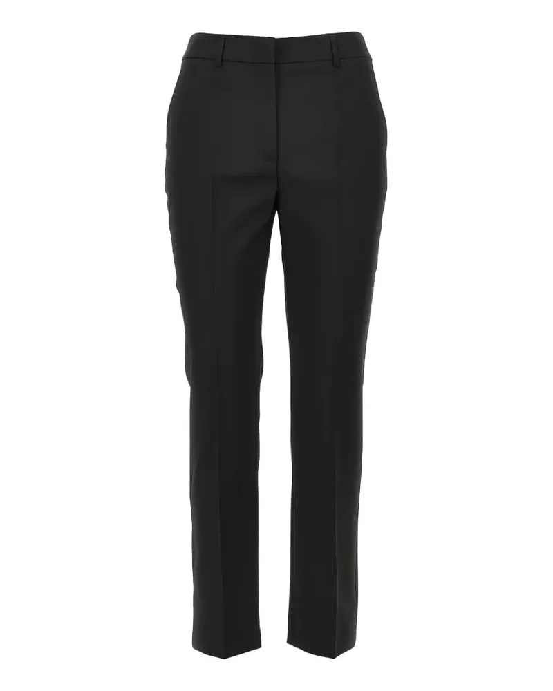 Max Mara Hose mit geradem Bein - Schwarz Schwarz