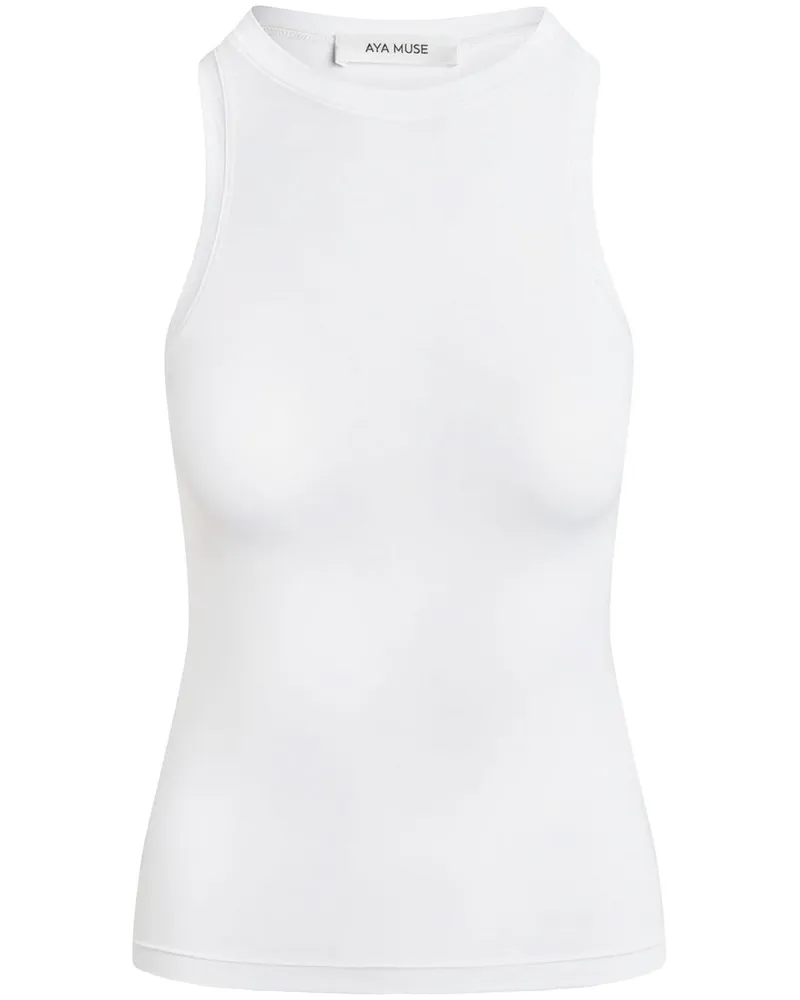 Aya Muse Klassisches Tanktop - Weiß Weiß