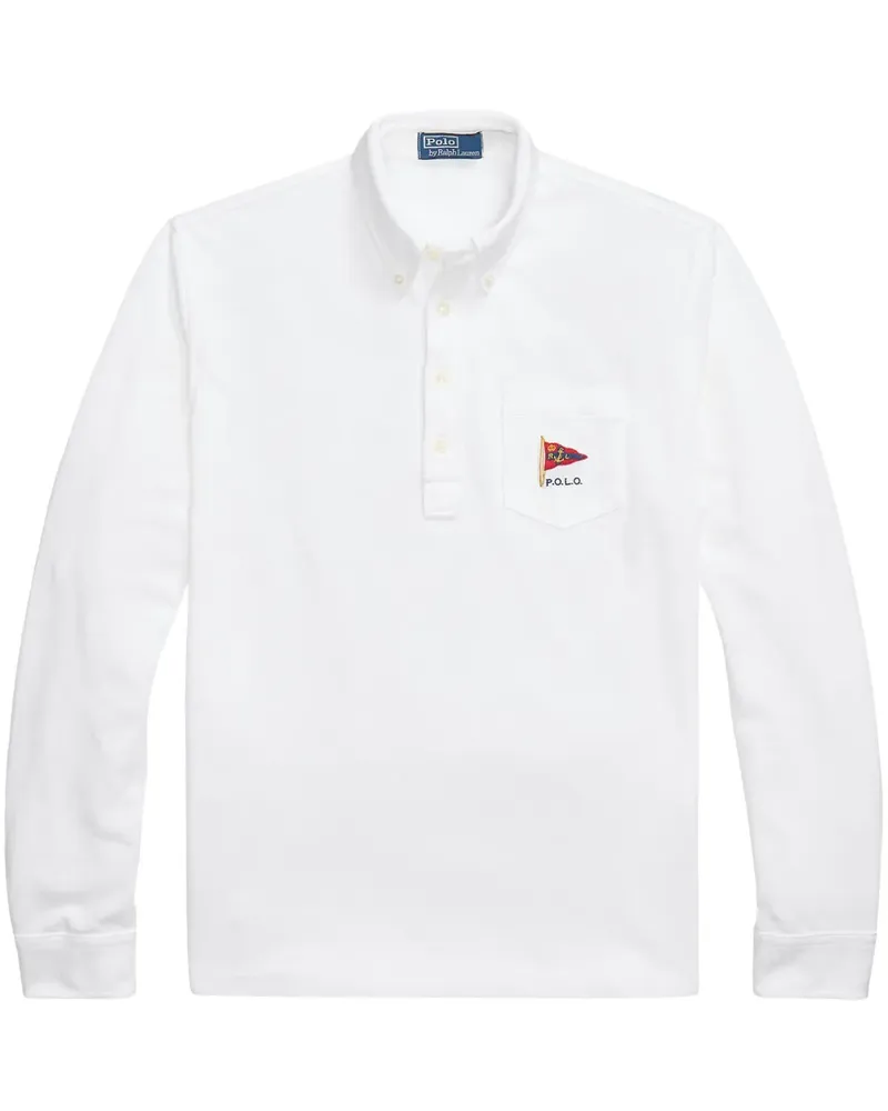 Ralph Lauren Klassisches Poloshirt - Weiß Weiß