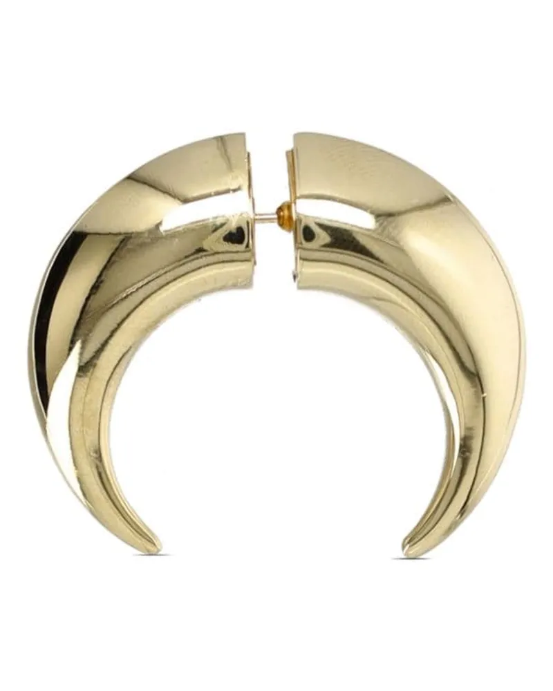 Marine Serre Regenerated Moon Ohrstecker - Gold Gold