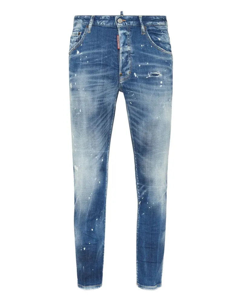 Dsquared2 Medium Spots Jeans - Blau Blau