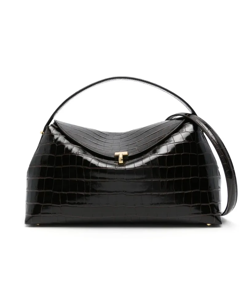 Totême T-Lock Handtasche - Braun Braun