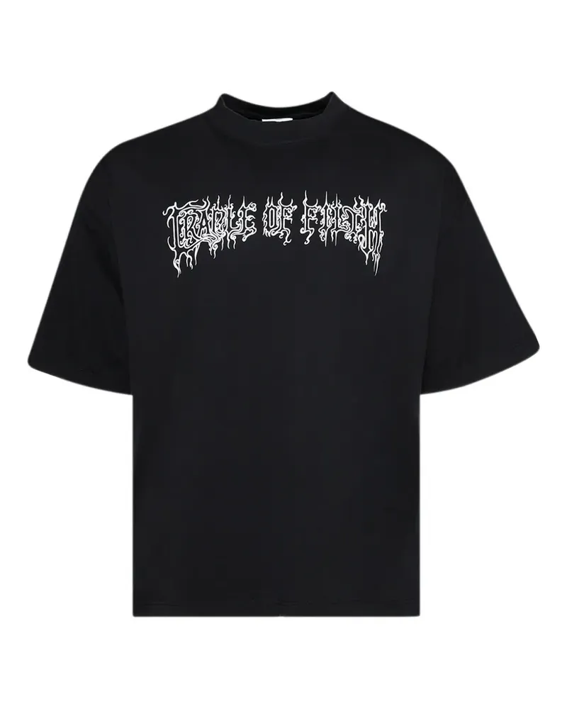 VETEMENTS T-Shirt mit grafischem Print - Schwarz Schwarz