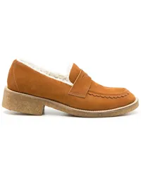 Sarah Chofakian Pullman Loafer Braun