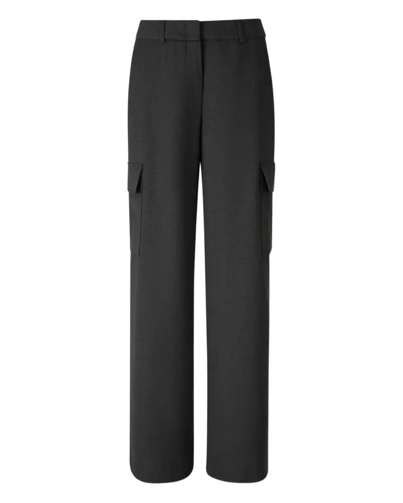 Peserico flap-pocket trousers - Grau Grau