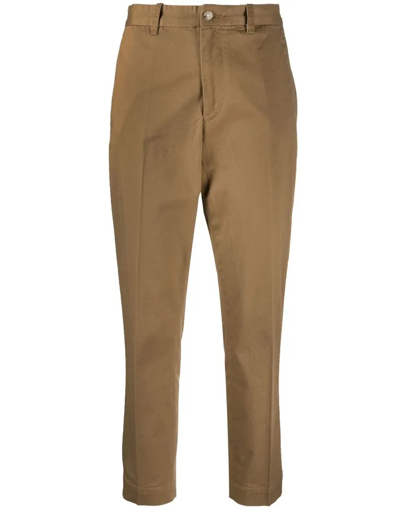 Ralph Lauren Chino mit Bügelfalten - Nude Nude