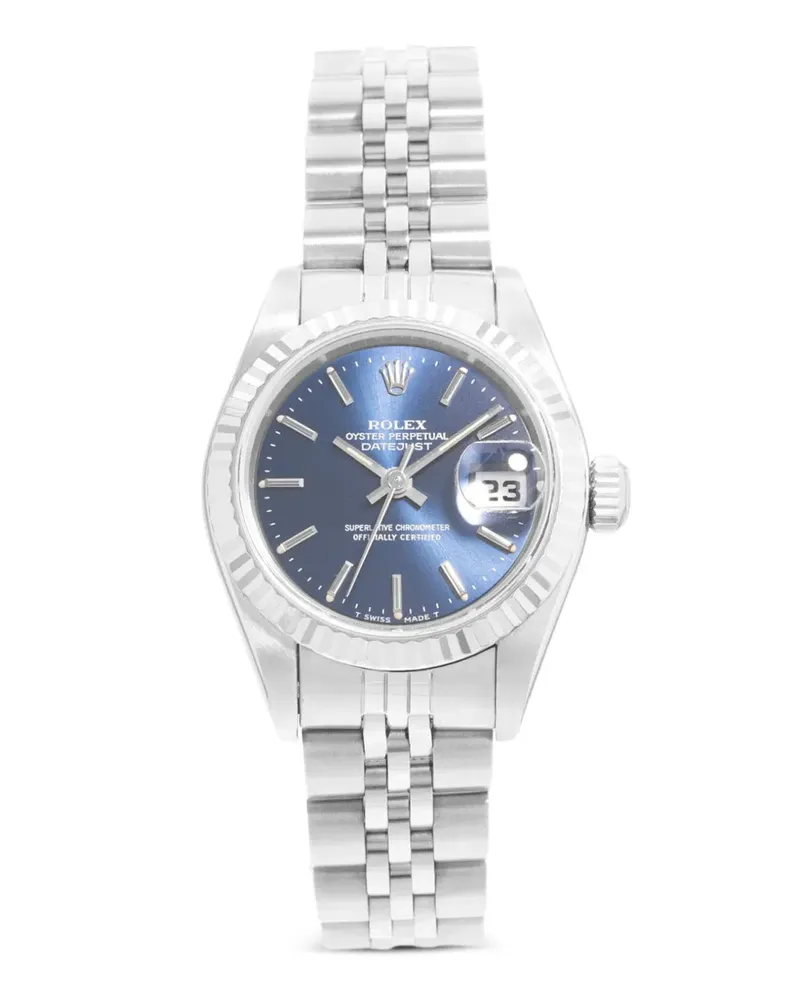 Rolex Datejust Armbanduhr 26mm - Blau Blau