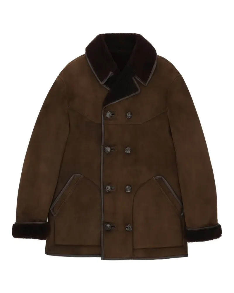 Fortela Lemans double-breasted jacket - Braun Braun