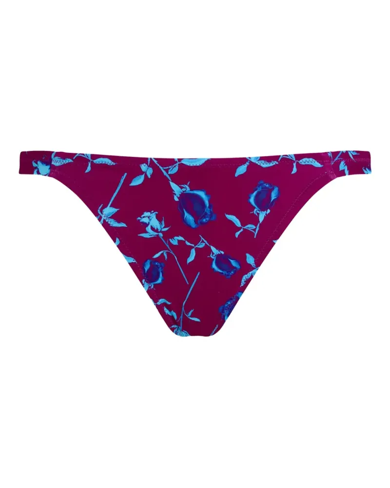 Vilebrequin Bikinihöschen mit Blumenprint - Rosa Rosa